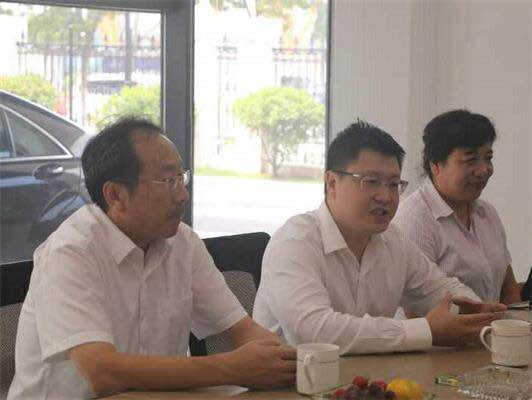 徐州市工商银行行长到MK体育交流